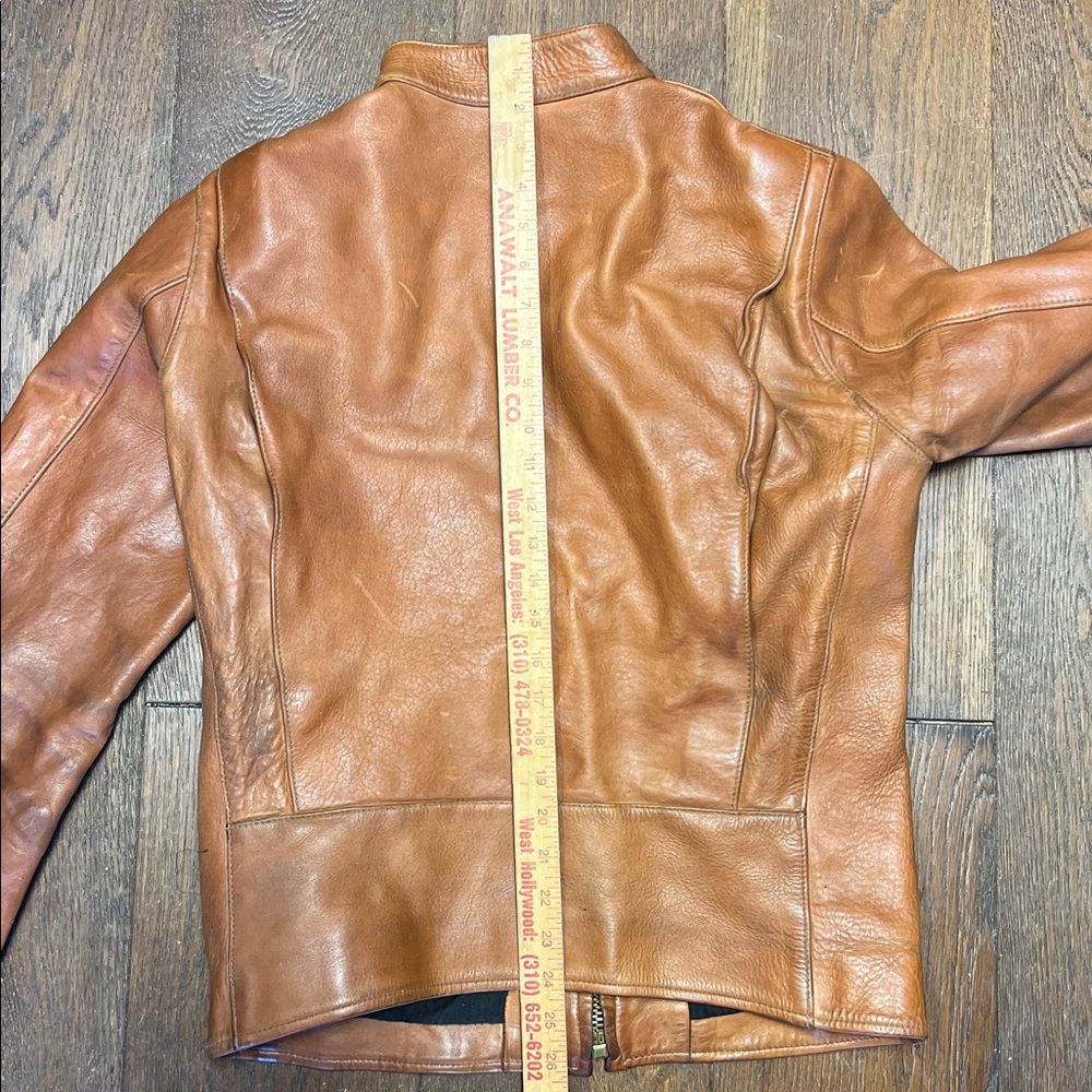Hondo Huntley (Curated) Cafe Racer Thick Leather Jacket - Picture 10 of 13
